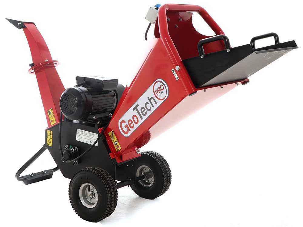 GeoTech Pro Biotrituratore Elettrico PCS 30ES Monofase 3 CV – Taglio 60 mm