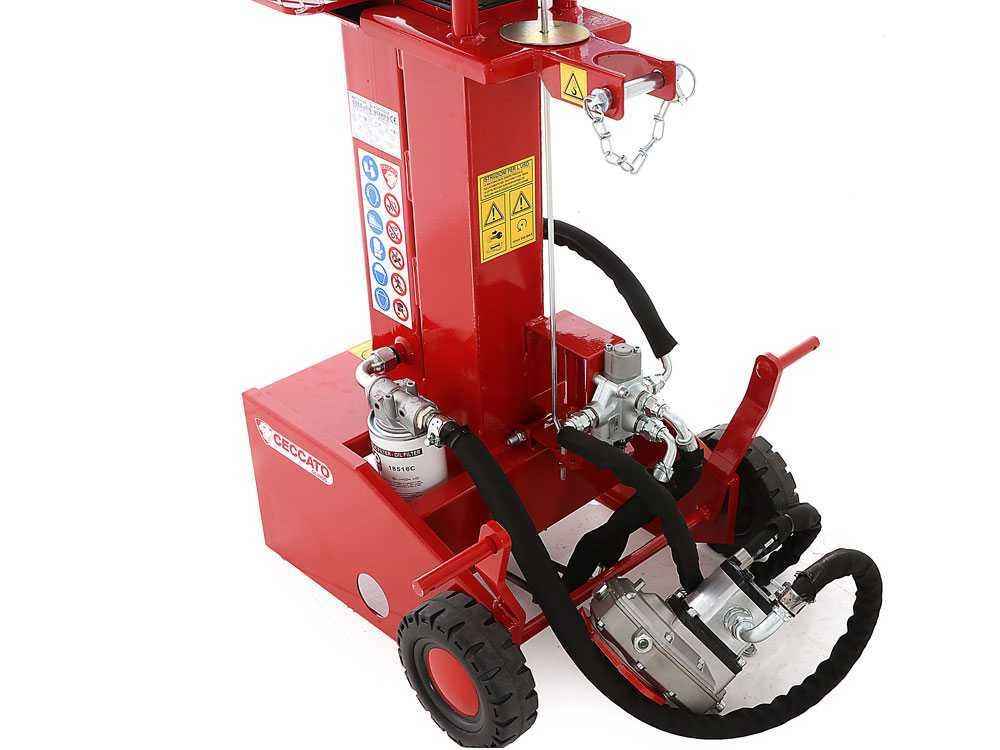 Ceccato Bull SPLT10 – Spaccalegna Verticale a Trattore 10 Tonnellate PTO