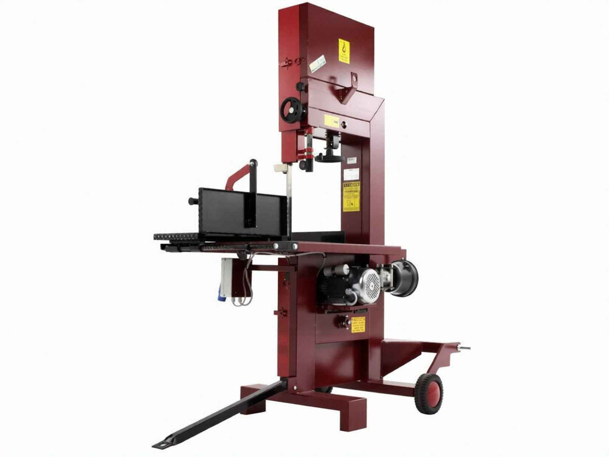 AgriEuro 600 SCE LUX – Sega a Nastro Professionale Ibrida 230V + Trattore Ø600 mm