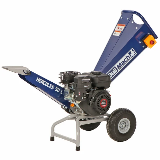 BullMach Biotrituratore Termico Hercules 50 L Loncin H200 6,5 CV Taglio 50 mm