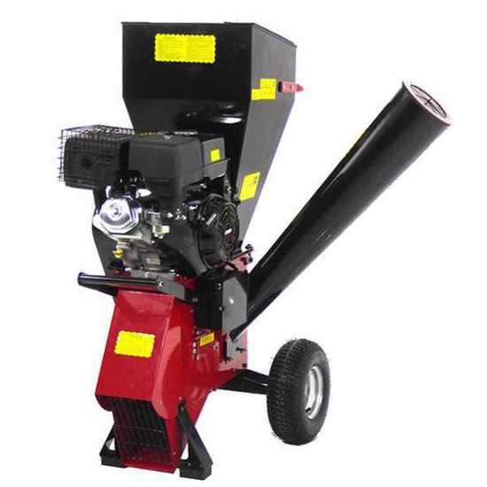 GeoTech Biotrituratore Termico GS150EL Motore Loncin 15 CV – Avviamento Elettrico – Taglio 100 mm