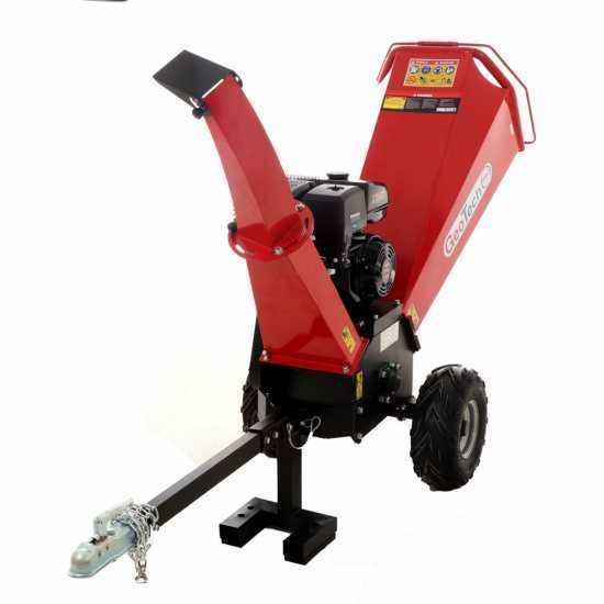 GeoTech Pro Biotrituratore Termico PCS 150 L con Motore Loncin G420F – Taglio 90 mm