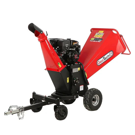 GeoTech Pro Biotrituratore Termico PCS 160 LE PRO Motore Loncin G420FD 15 CV – Taglio 100 mm