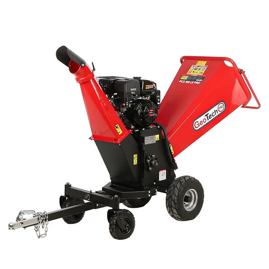 GeoTech Pro Biotrituratore Termico PCS 160 LE PRO Motore Loncin G420FD 15 CV – Taglio 100 mm