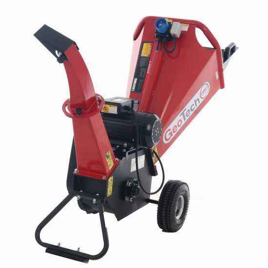 GeoTech Pro Biotrituratore Elettrico PCS 30ES Monofase 3 CV – Taglio 60 mm