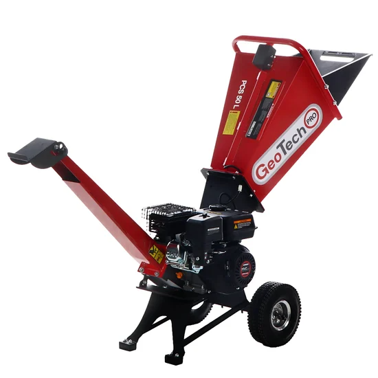 GeoTech Pro Biotrituratore Termico PCS 50 L Motore Loncin 6,5 CV – Taglio 65 mm