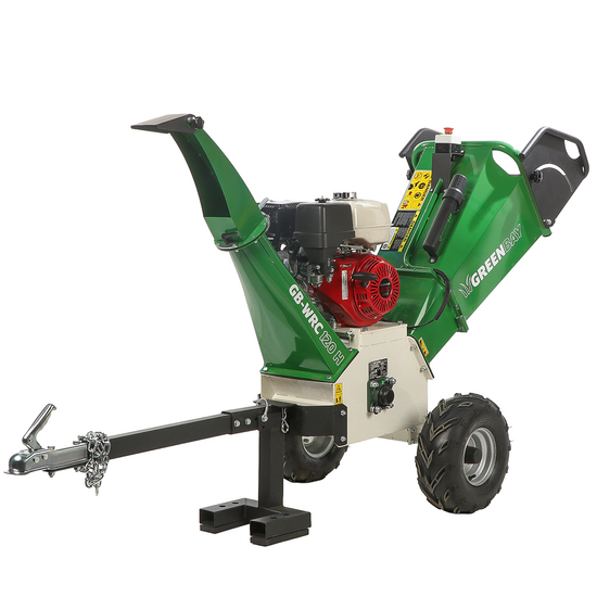 GreenBay Biotrituratore Termico GB-WRC 120 H con Motore Honda GX390 – Taglio 90 mm