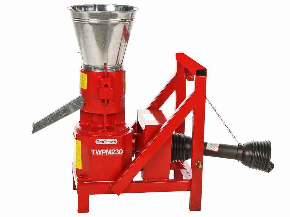 GeoTech Pro TWPM230 – Pellettatrice per Trattore
