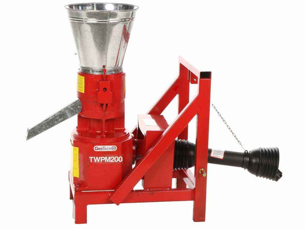 GeoTech Pro TWPM200 – Pellettatrice per Trattore