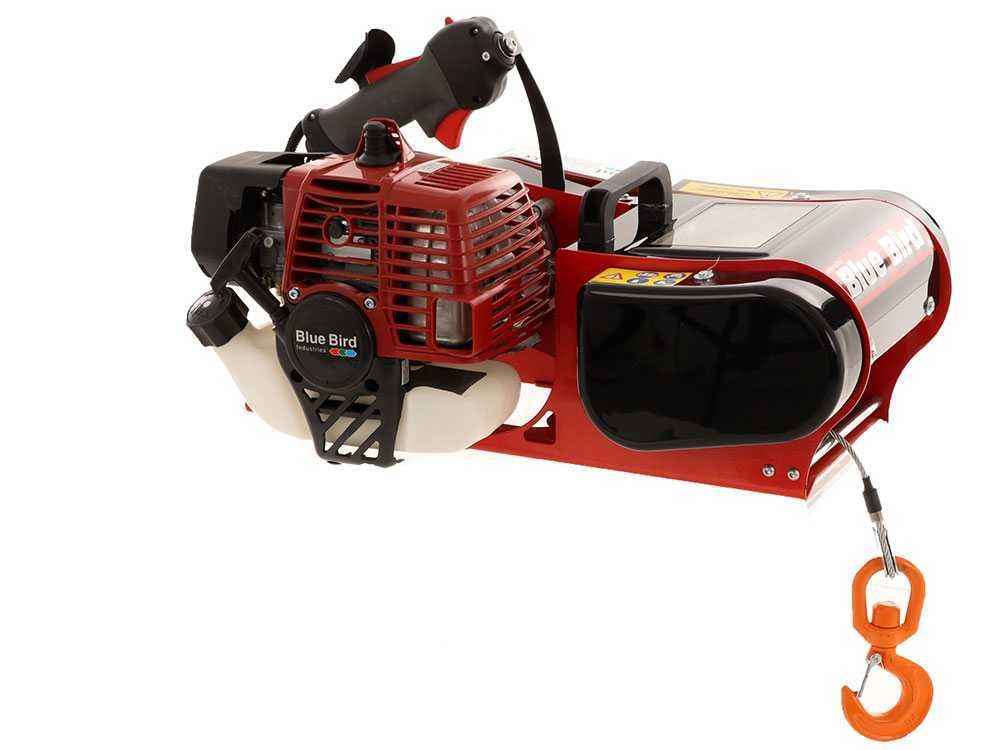 Verricello da Esbosco Blue Bird BB-1610X a Scoppio 1300 kg