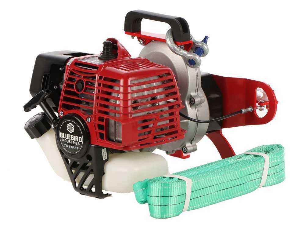 Verricello a Motore Blue Bird TW 610 ST a Scoppio 600 kg