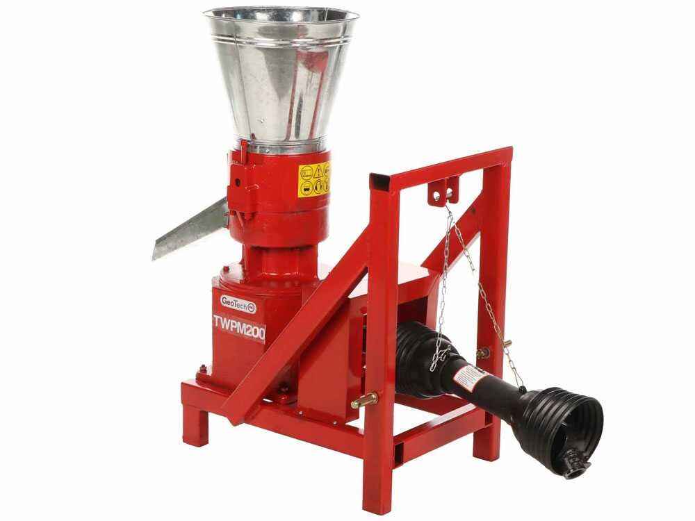 GeoTech Pro TWPM200 – Pellettatrice per Trattore