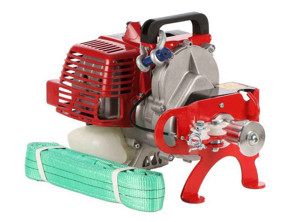 Verricello a Motore Blue Bird TW 610 ST a Scoppio 600 kg