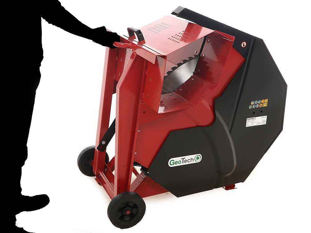 GeoTech SA 700-M - Sega per Ceppi Circolare Elettrica 3200 W 700 mm