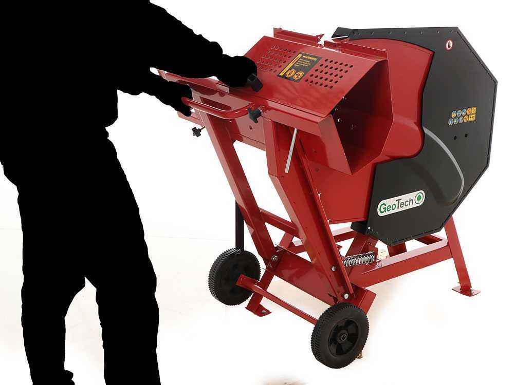 GeoTech SA 510 - Sega per Ceppi Circolare Elettrica 3000 W su Cavalletto