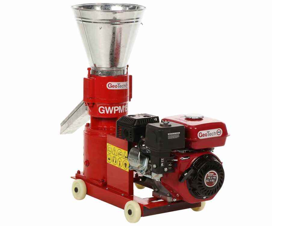 GeoTech Pro GWPM150 – Pellettatrice a Scoppio 7 CV