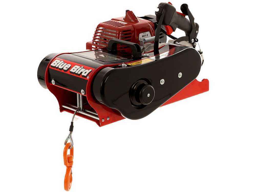 Verricello da Esbosco Blue Bird BB-1610X a Scoppio 1300 kg