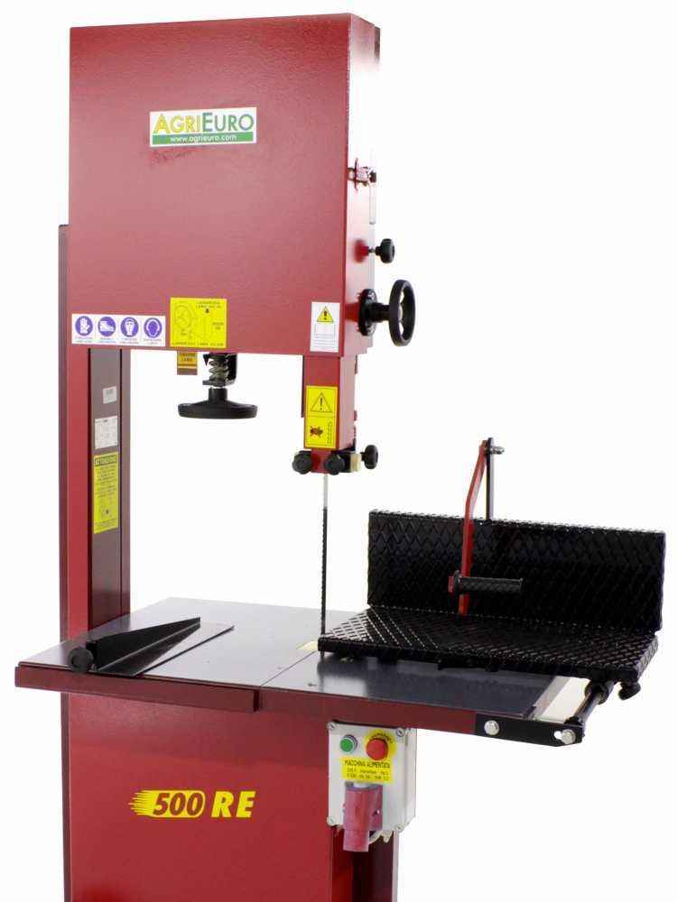 AgriEuro 500 RE Trifase – Sega a Nastro Professionale Elettrica 400V Ø500 mm