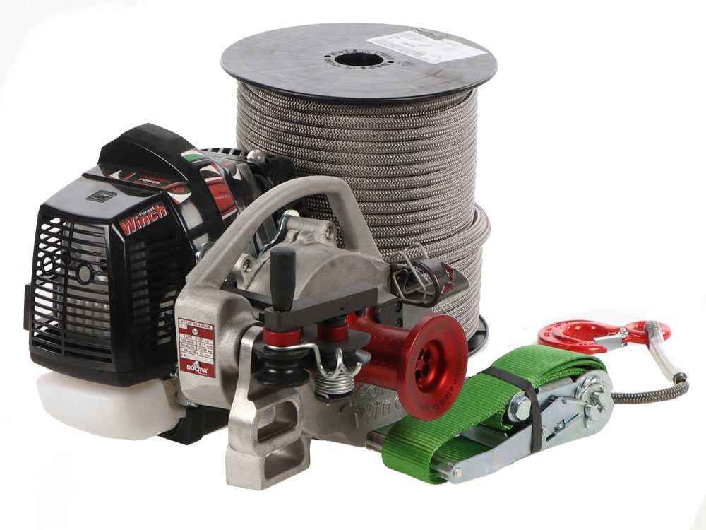 Verricello Forestale Docma VF105 RED IRON Solo HP50E-A 1050 kg