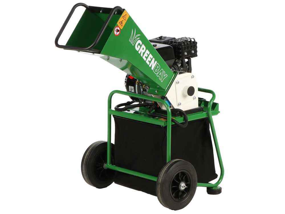 GreenBay Biotrituratore Termico GB-WRC 50 L Motore RATO 7 CV – Taglio 50 mm