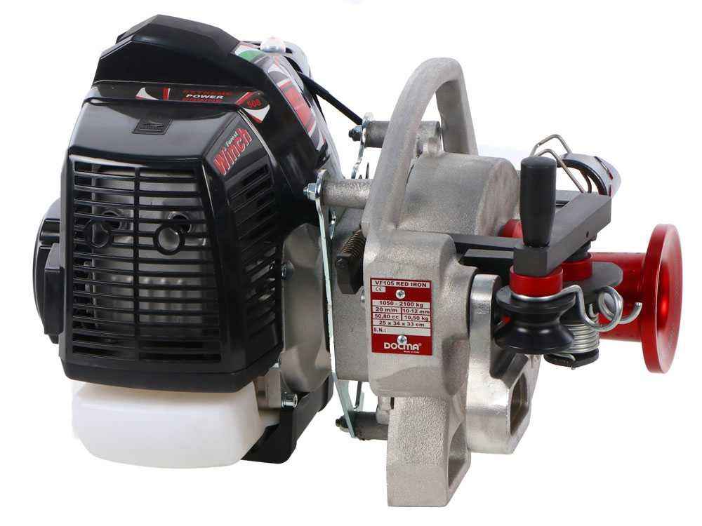Verricello Forestale Docma VF105 RED IRON Solo HP50E-A 1050 kg