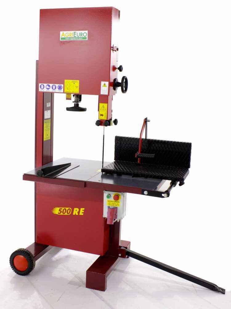 AgriEuro 500 RE Trifase – Sega a Nastro Professionale Elettrica 400V Ø500 mm