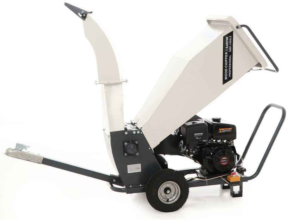 Blackstone Biotrituratore Termico GBD-1500 L con Motore Loncin 15 CV – Taglio Professionale