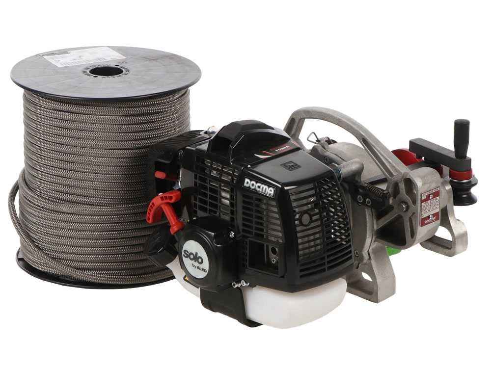 Verricello Forestale Docma VF105 RED IRON Solo HP50E-A 1050 kg
