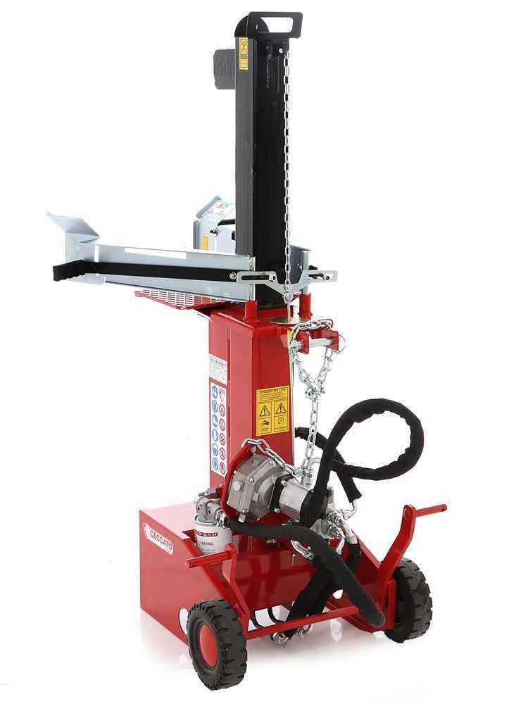 Ceccato Bull SPLT10 – Spaccalegna Verticale a Trattore 10 Tonnellate PTO