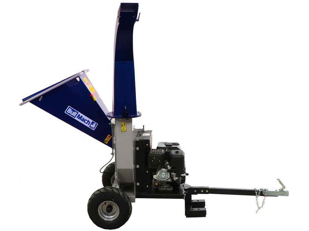 BullMach Biotrituratore Termico ZEUS 180 BSE Briggs & Stratton 13,5 CV Taglio 95 mm