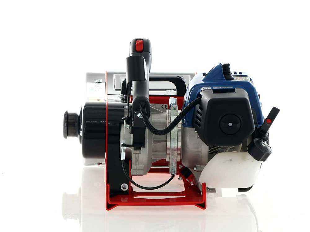 Verricello a Scoppio Blue Bird FW 1610 STK 1300 kg con Fune in Kevlar