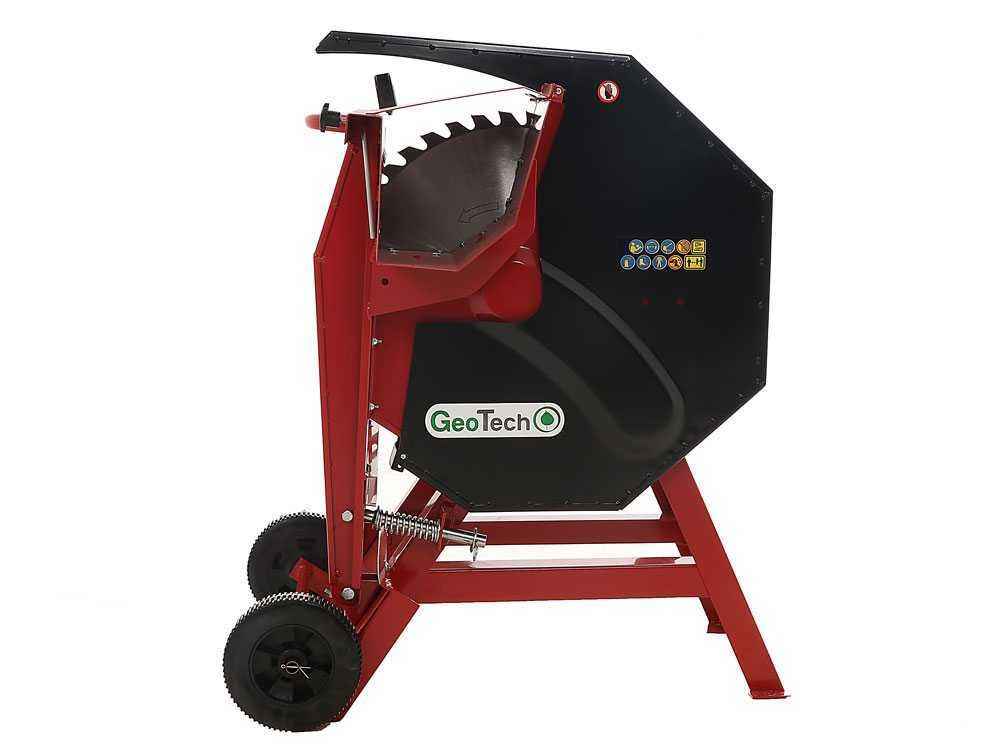 GeoTech SA 510 - Sega per Ceppi Circolare Elettrica 3000 W su Cavalletto