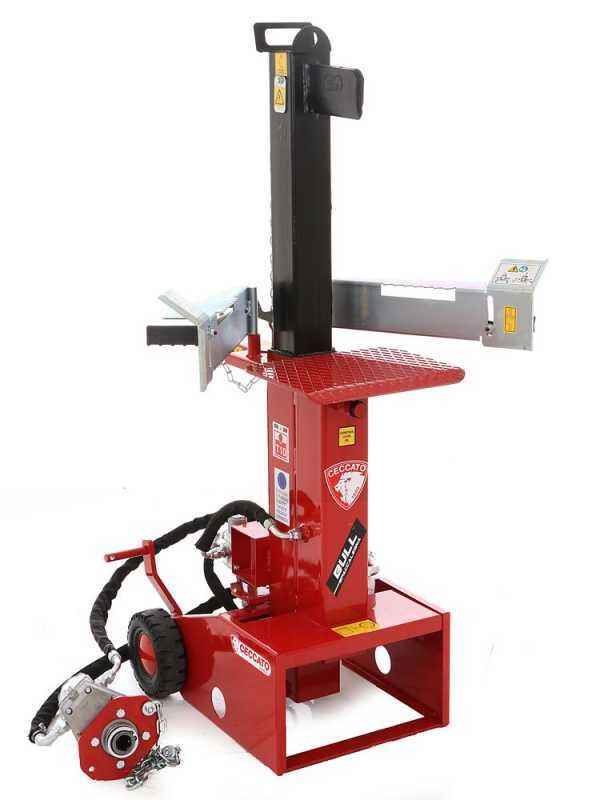 Ceccato Bull SPLT10 – Spaccalegna Verticale a Trattore 10 Tonnellate PTO
