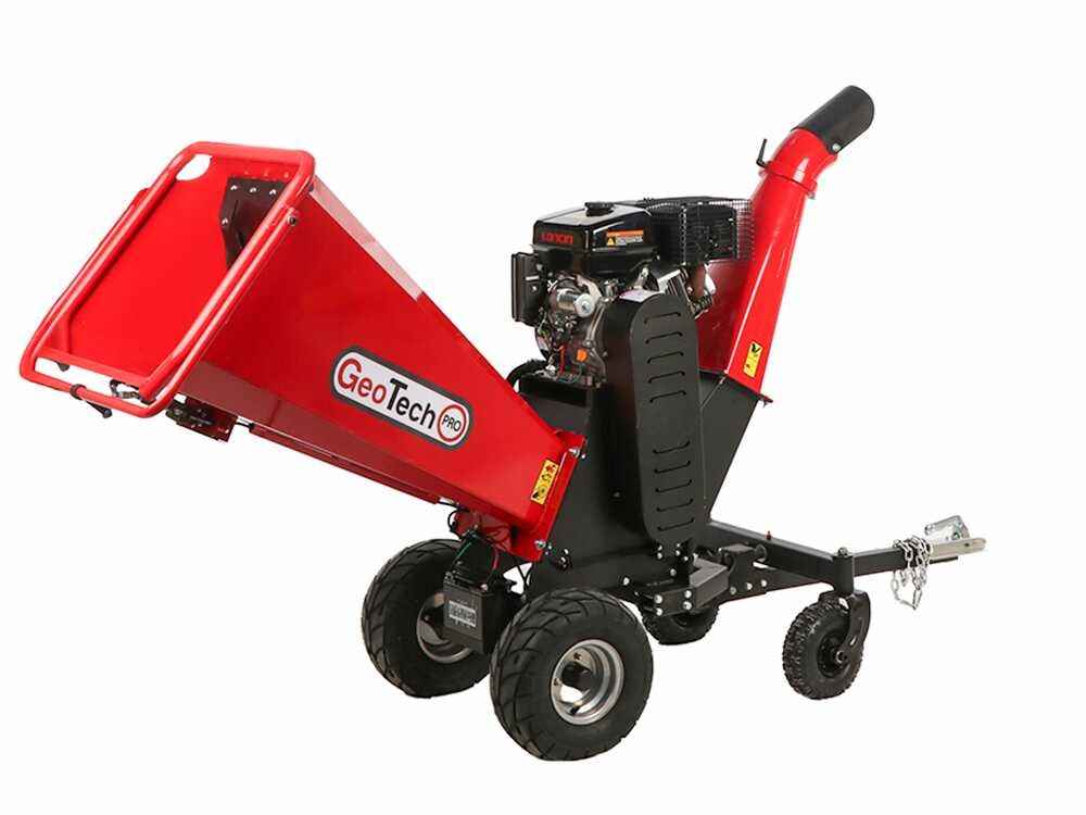 GeoTech Pro Biotrituratore Termico PCS 160 LE PRO Motore Loncin G420FD 15 CV – Taglio 100 mm