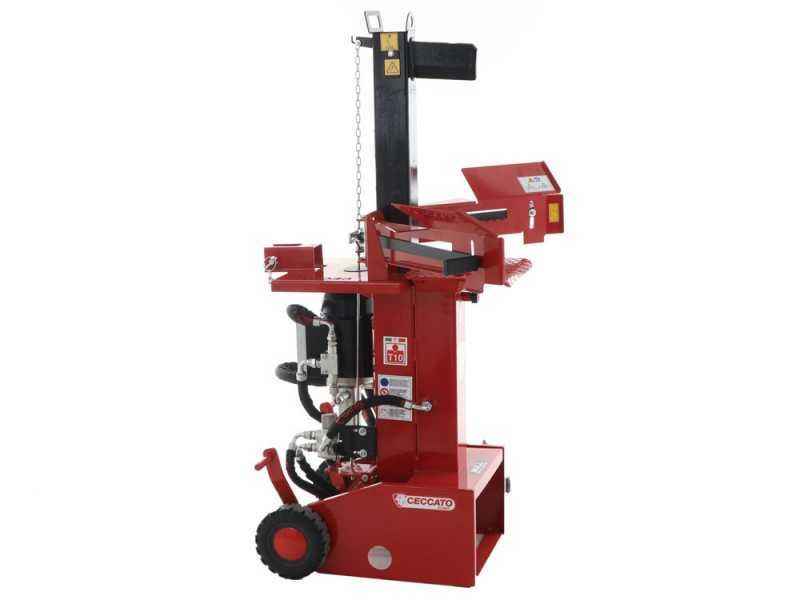 Ceccato Olindo SPLET10 KOMBI - Spaccalegna Verticale 10 Tonnellate Elettrico & Trattore