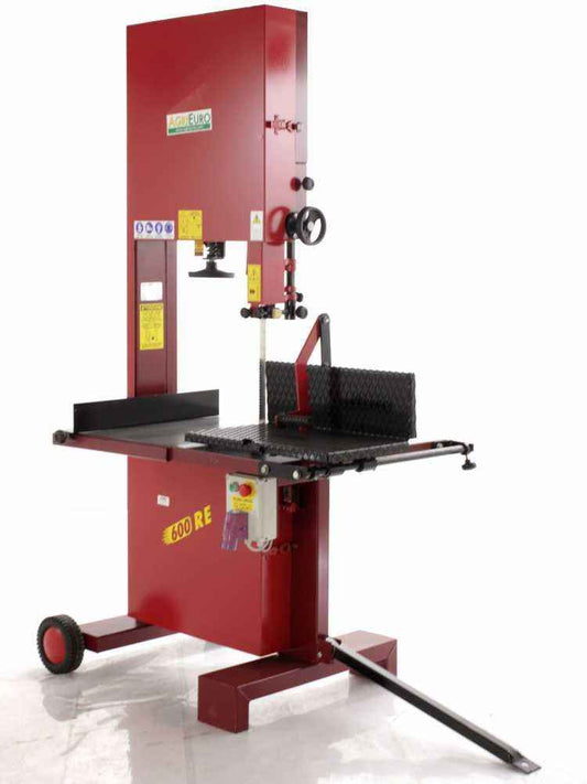AgriEuro 600 RE – Sega a Nastro Professionale Elettrica Monofase 230V Ø600 mm