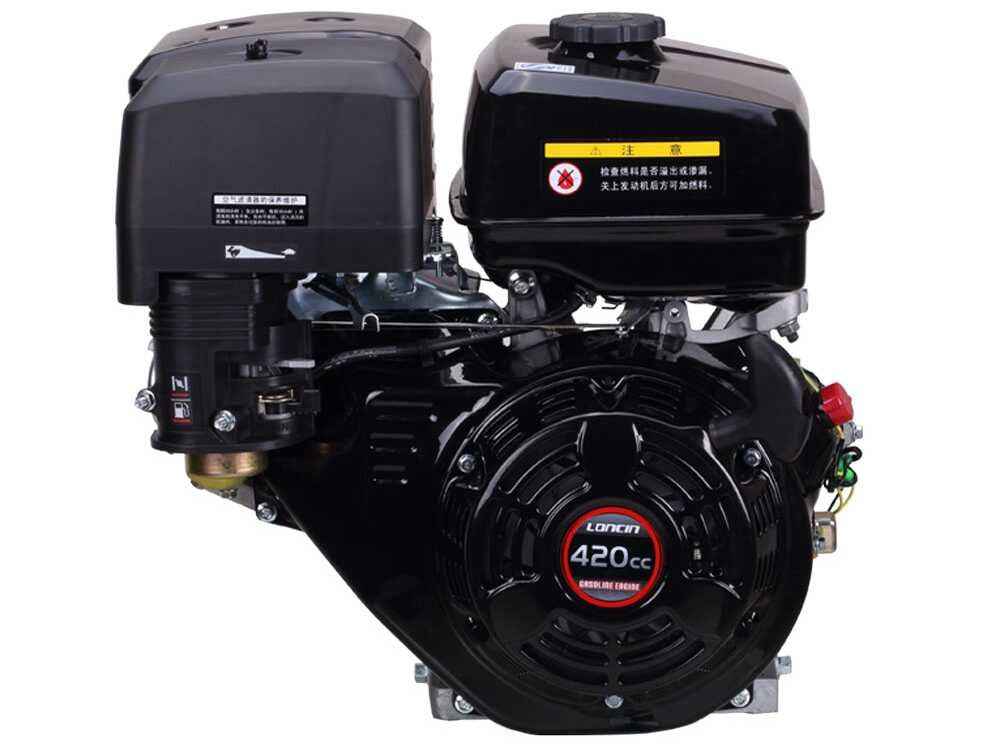 GeoTech Pro Biotrituratore Termico PCS 160 LE PRO Motore Loncin G420FD 15 CV – Taglio 100 mm