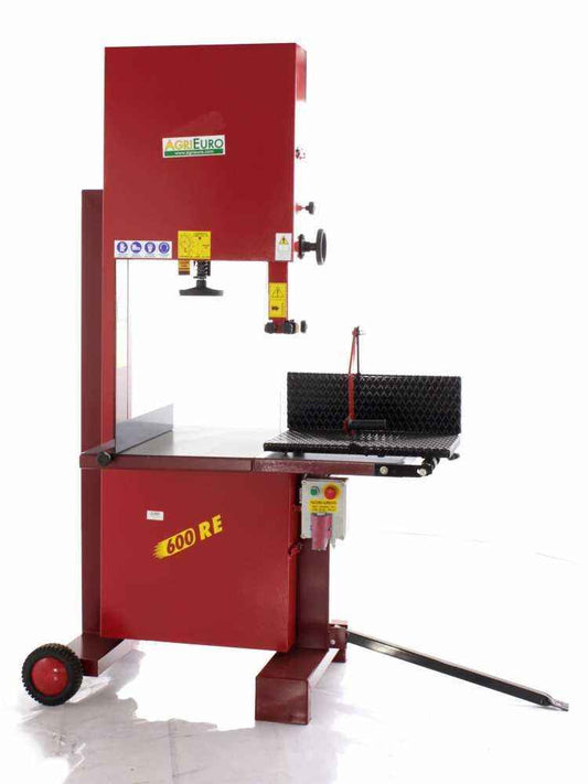 AgriEuro 600 RE – Sega a Nastro Professionale Elettrica Monofase 230V Ø600 mm
