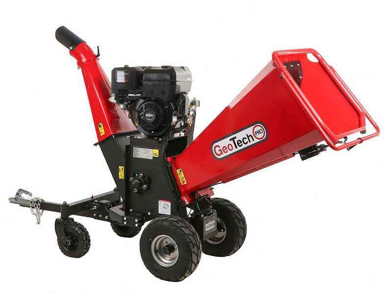 GeoTech Pro PCS 160 BSE PRO – Biotrituratore Termico Briggs & Stratton 13,5 CV Taglio 100 mm