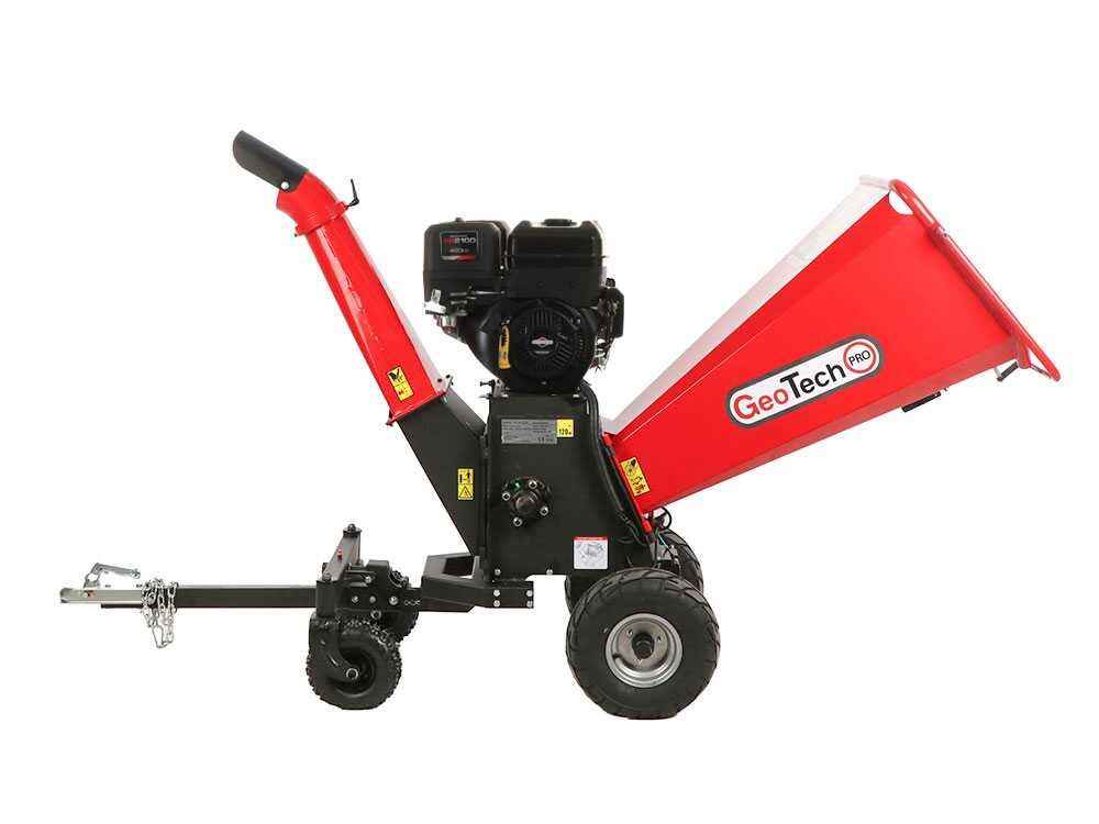 GeoTech Pro PCS 160 BSE PRO – Biotrituratore Termico Briggs & Stratton 13,5 CV Taglio 100 mm