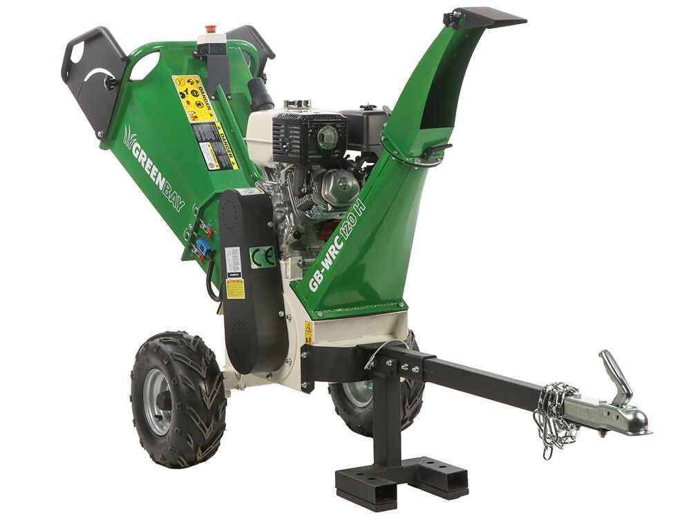 GreenBay Biotrituratore Termico GB-WRC 120 H con Motore Honda GX390 – Taglio 90 mm