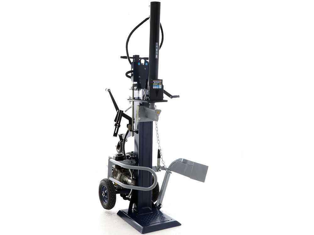 BullMach BM-LS-BS 22 V - Spaccalegna a Scoppio Verticale 22 Tonnellate