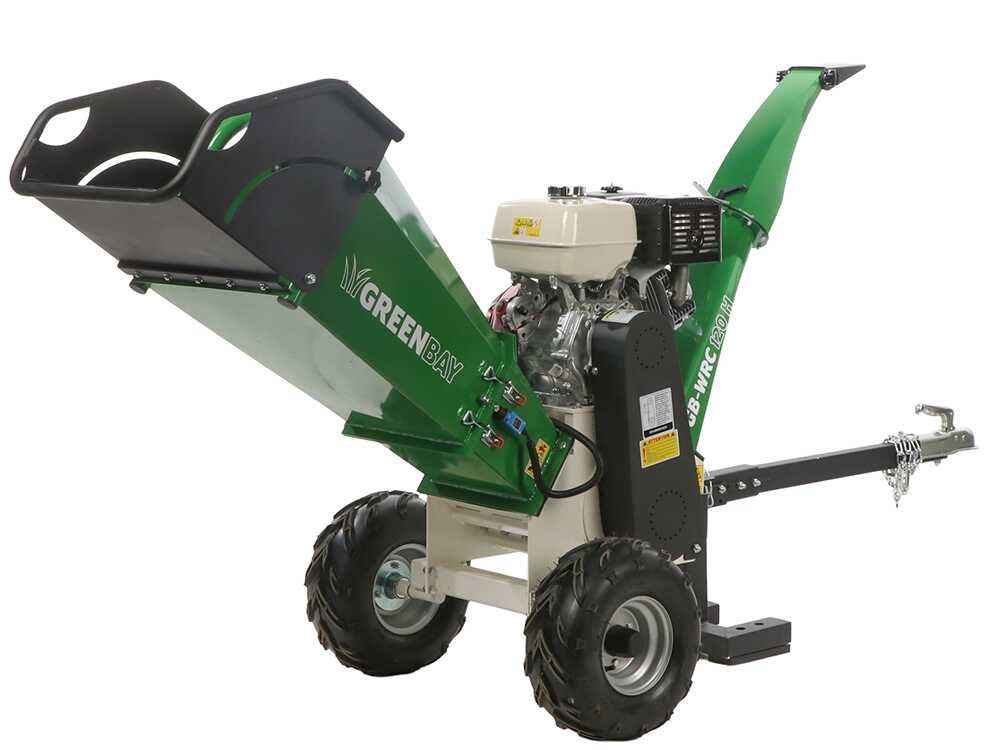 GreenBay Biotrituratore Termico GB-WRC 120 H con Motore Honda GX390 – Taglio 90 mm
