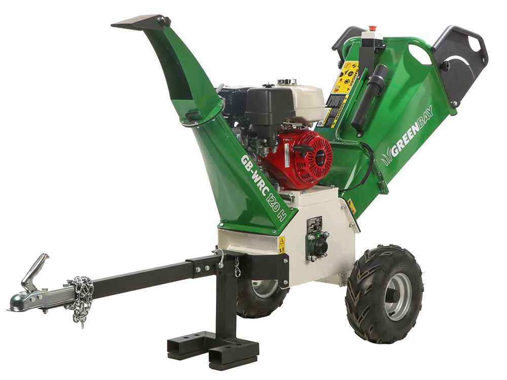 GreenBay Biotrituratore Termico GB-WRC 120 H con Motore Honda GX390 – Taglio 90 mm