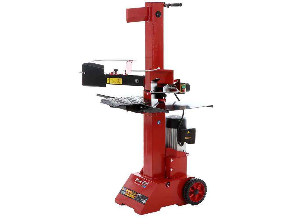 Blue Bird LOG SPLITTER LSE 8000 – Spaccalegna Elettrico Verticale 8 Tonnellate 3000W 230V