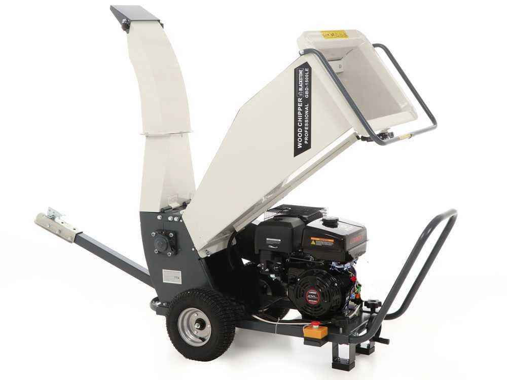 Blackstone Biotrituratore Termico GBD-1500 L con Motore Loncin 15 CV – Taglio Professionale