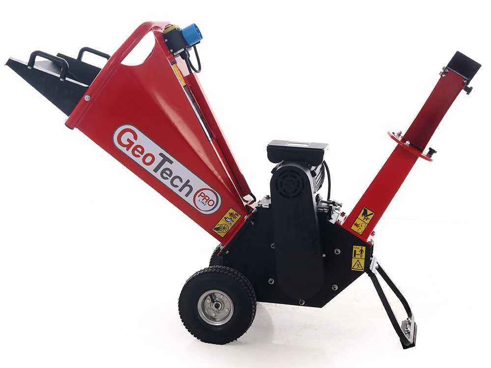 GeoTech Pro Biotrituratore Elettrico PCS 30ES Monofase 3 CV – Taglio 60 mm