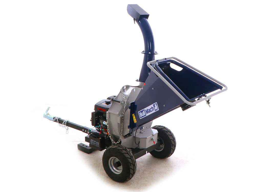 BullMach Biotrituratore Termico ZEUS 160 LE Loncin 15 CV Taglio 100 mm