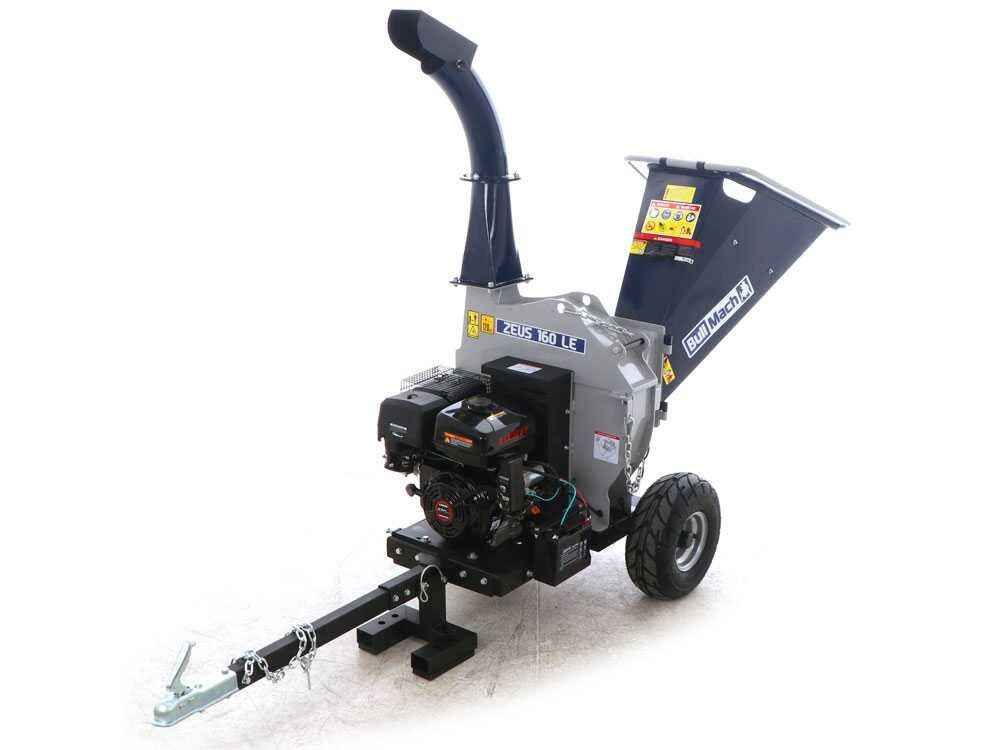 BullMach Biotrituratore Termico ZEUS 160 LE Loncin 15 CV Taglio 100 mm