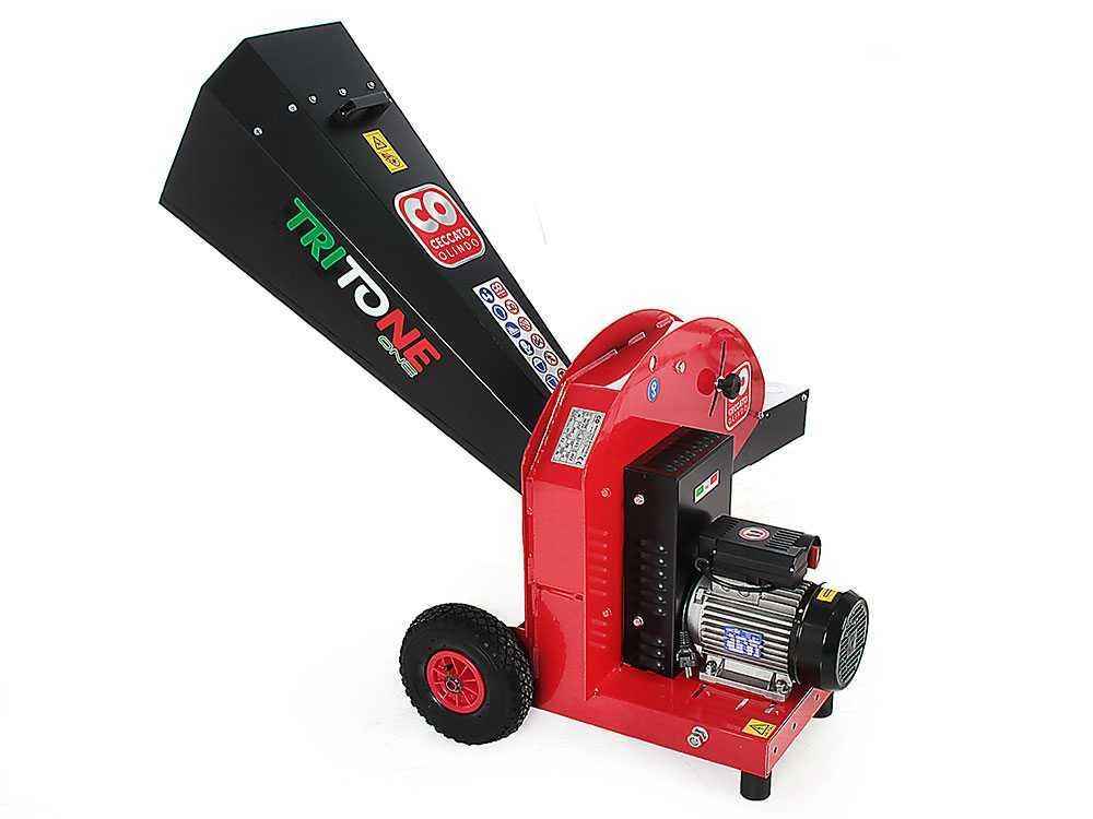Ceccato Tritone ONE – Biotrituratore Elettrico 3 CV Taglio 60 mm